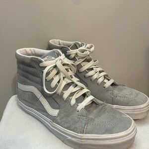 Vans Off The Wall Gray High-Top Sneakers